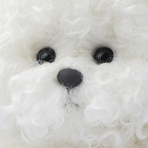 Щенок Lina TeddyTales "Бишон", S, маршмелоу, 20 см